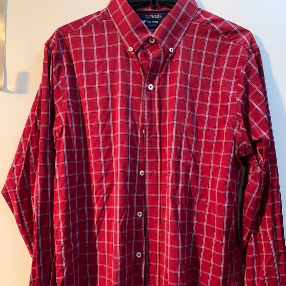 Daniel Cremieux Moisture Wicking Large Shirt Red